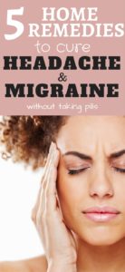 HOW TO CURE HEADACHE AND MIGRAINE WITHOUT TAKING PILLS