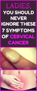 Never ignore these early symptoms that cervical cancer is growing in your body!
